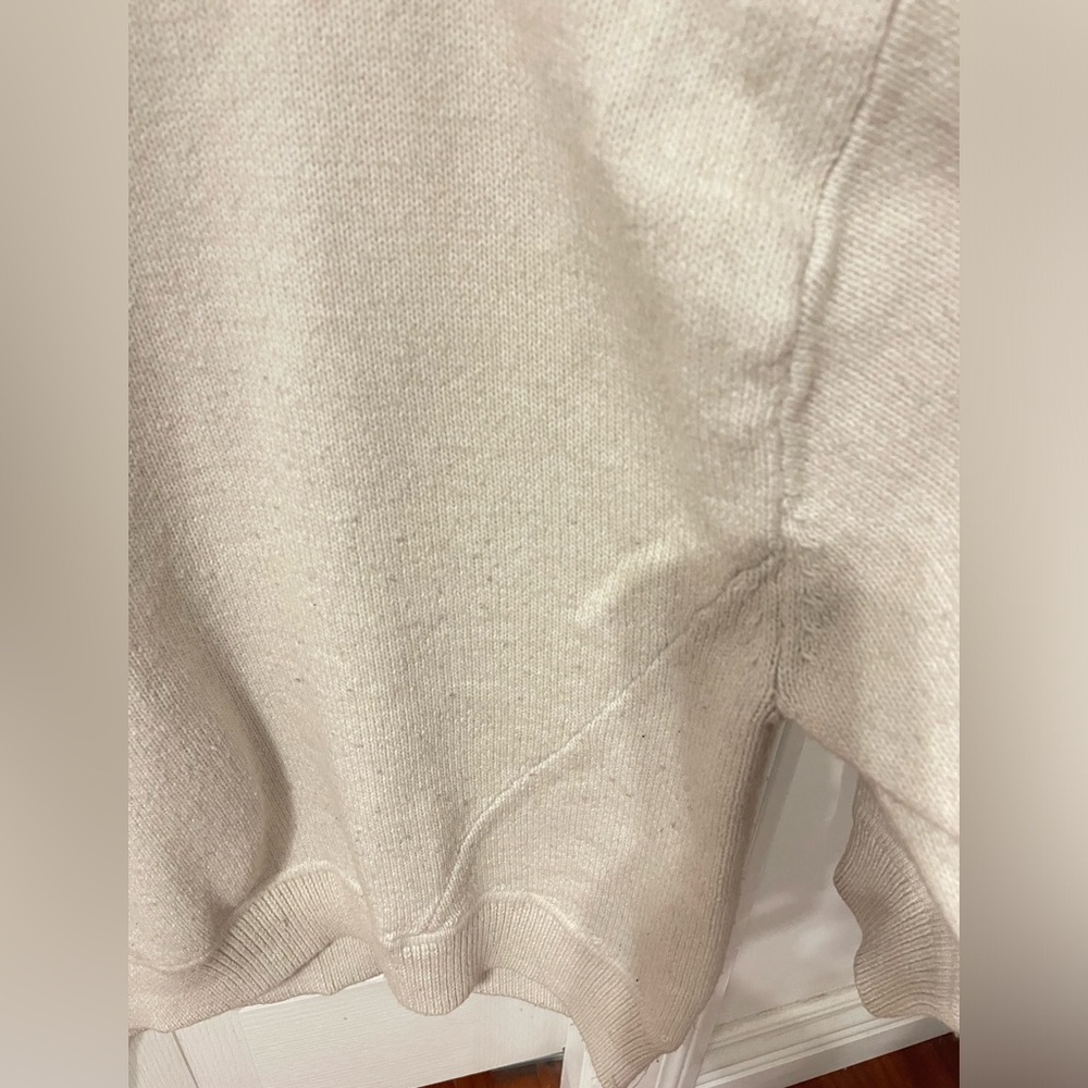 H&M Cream Ribbed Knit Sweater - Picture 2 of 6